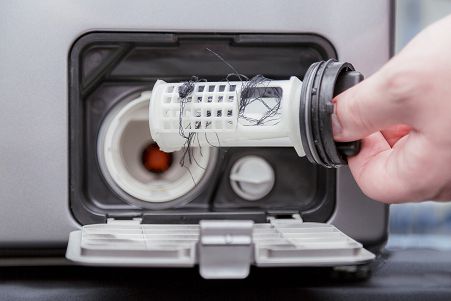 Стиральная машина Bosch потекла