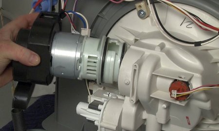 Замена циркуляционного насоса посудомоечной машины Bosch